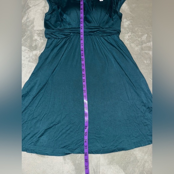 Soma Deep Teal Mini Dress - Picture 7 of 7